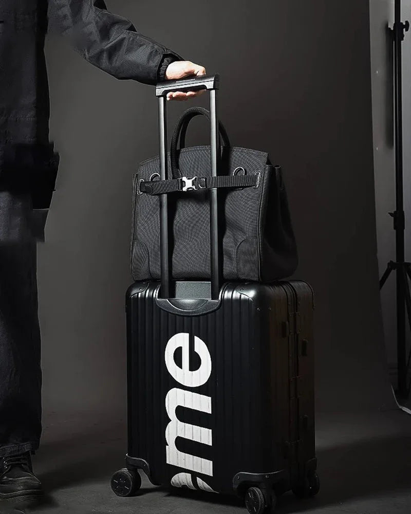 All-in-One Tech Messenger Bag -  streetwear bag - Soft Techwear Messenger Bag for Everyday Use