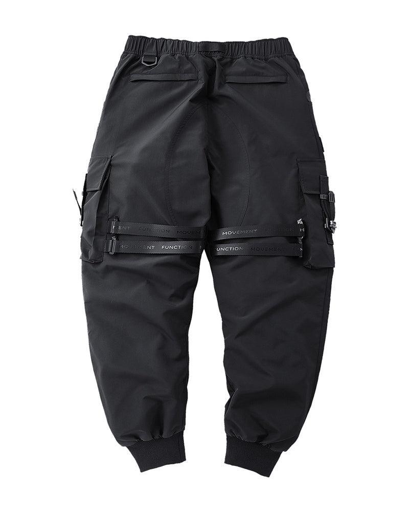 All-Occasion Black Cargo Trousers -  urban style - Stylish Black Cargo Trousers for Everyday Wear