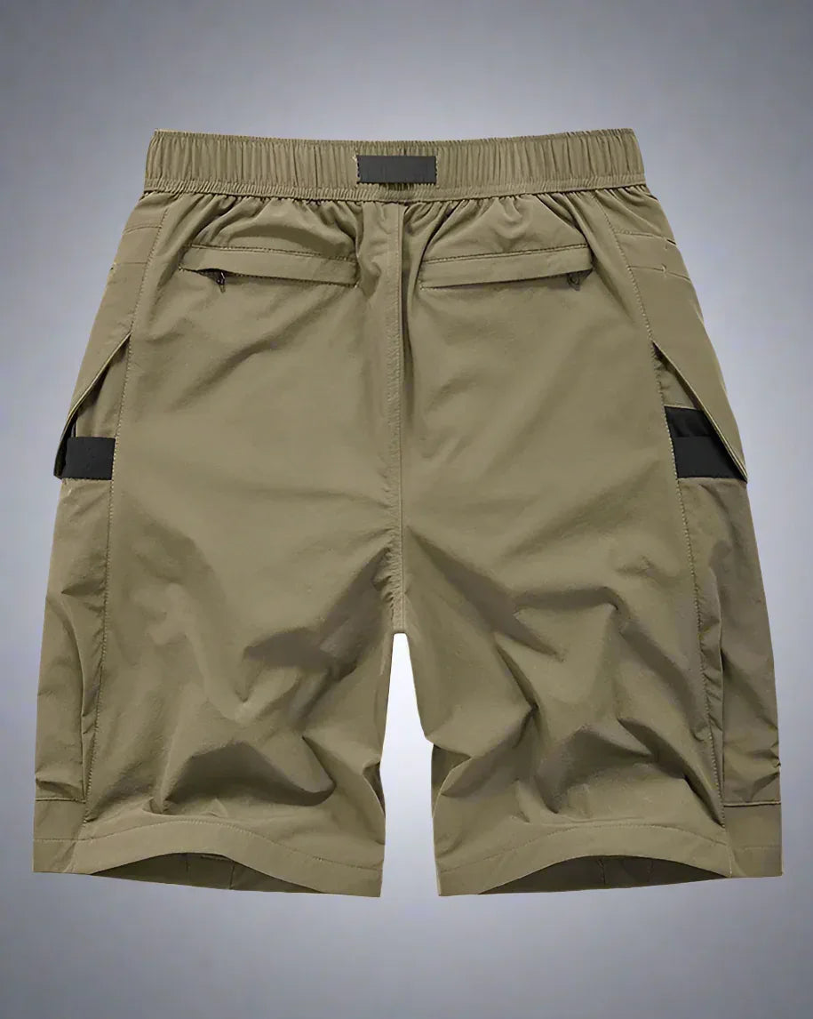 All-Occasion Comfort Shorts -  black shorts - Comfortable Techwear Cargo Shorts for Everyday Wear