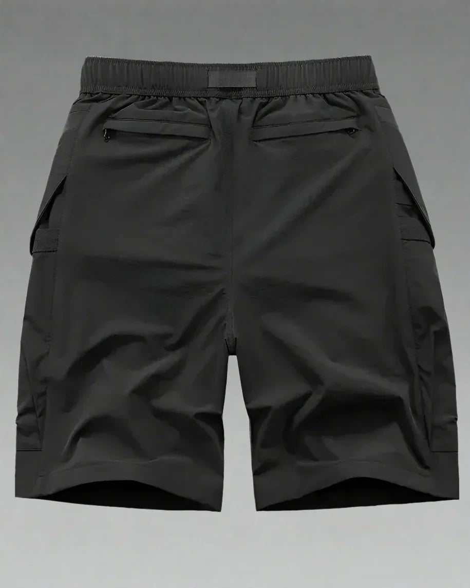 All-Occasion Comfort Shorts -  stylish shorts for men - Comfortable Techwear Cargo Shorts for Everyday Wear