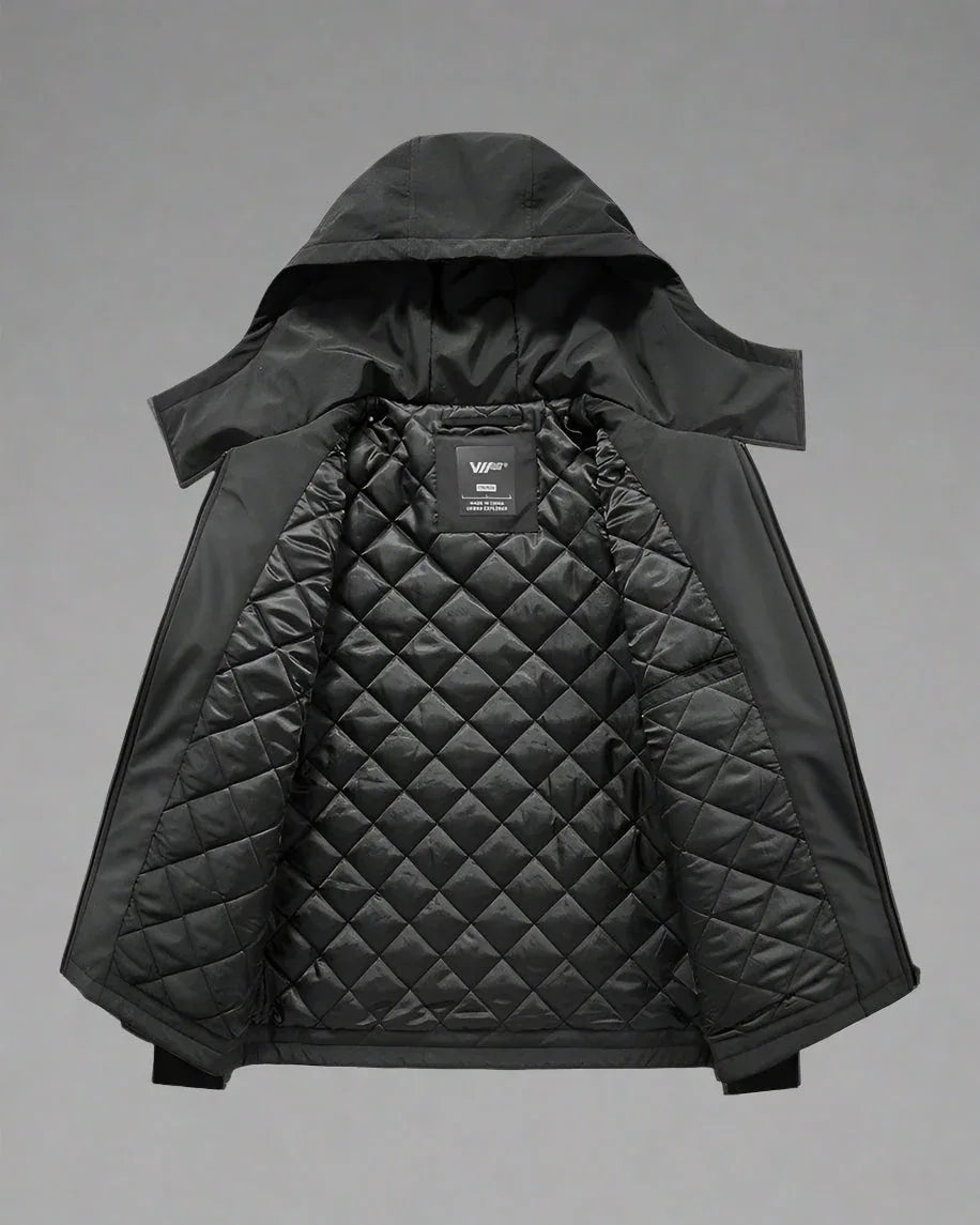All-Season Cargo Winter Jacket -  all-season - All-Season Cargo Winter Jacket in Black