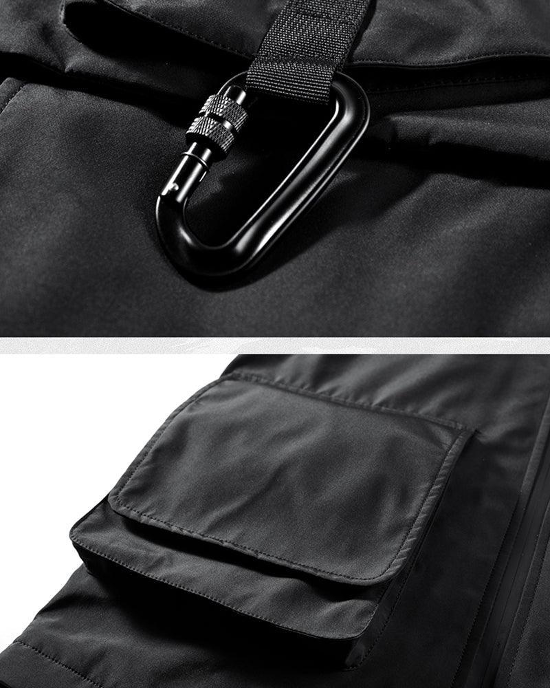 All-Season Cargo Winter Jacket -  outdoor jacket - All-Season Cargo Winter Jacket in Black