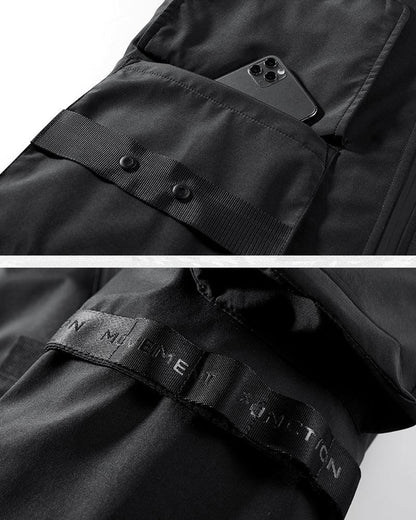 All-Season Cargo Winter Jacket -  winter jacket - All-Season Cargo Winter Jacket in Black