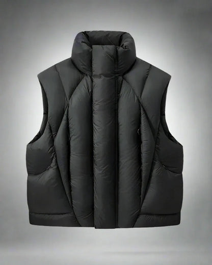 All-Season Nylon Winter Vest - versatile winter clothing - Unisex All-Season Nylon Winter Vest for Layering