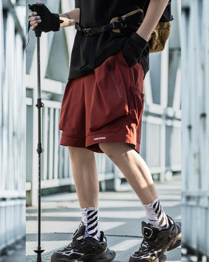 All-Season Quick-Dry Adventure Shorts -  nylon spandex shorts - All-Season Quick-Dry Adventure Shorts for Outdoors