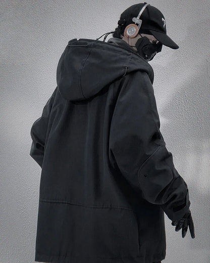 All-Season Tech Pocket Jacket -  durable polyester jacket - All-Season Tech Pocket Jacket for Versatile Wear