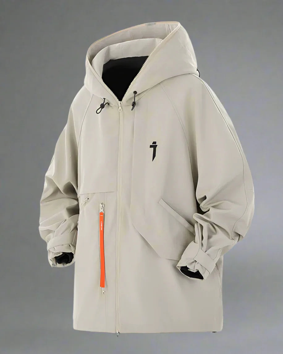 All-Season Tech Pocket Jacket -  polyester - All-Season Tech Pocket Jacket for Versatile Wear