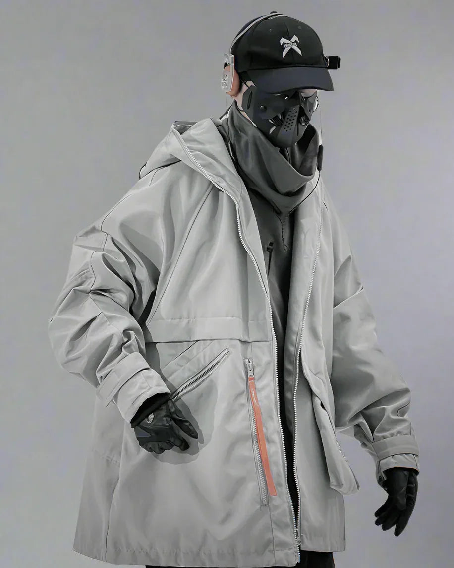 All-Season Tech Pocket Jacket - tech jacket - All-Season Tech Pocket Jacket for Versatile Wear