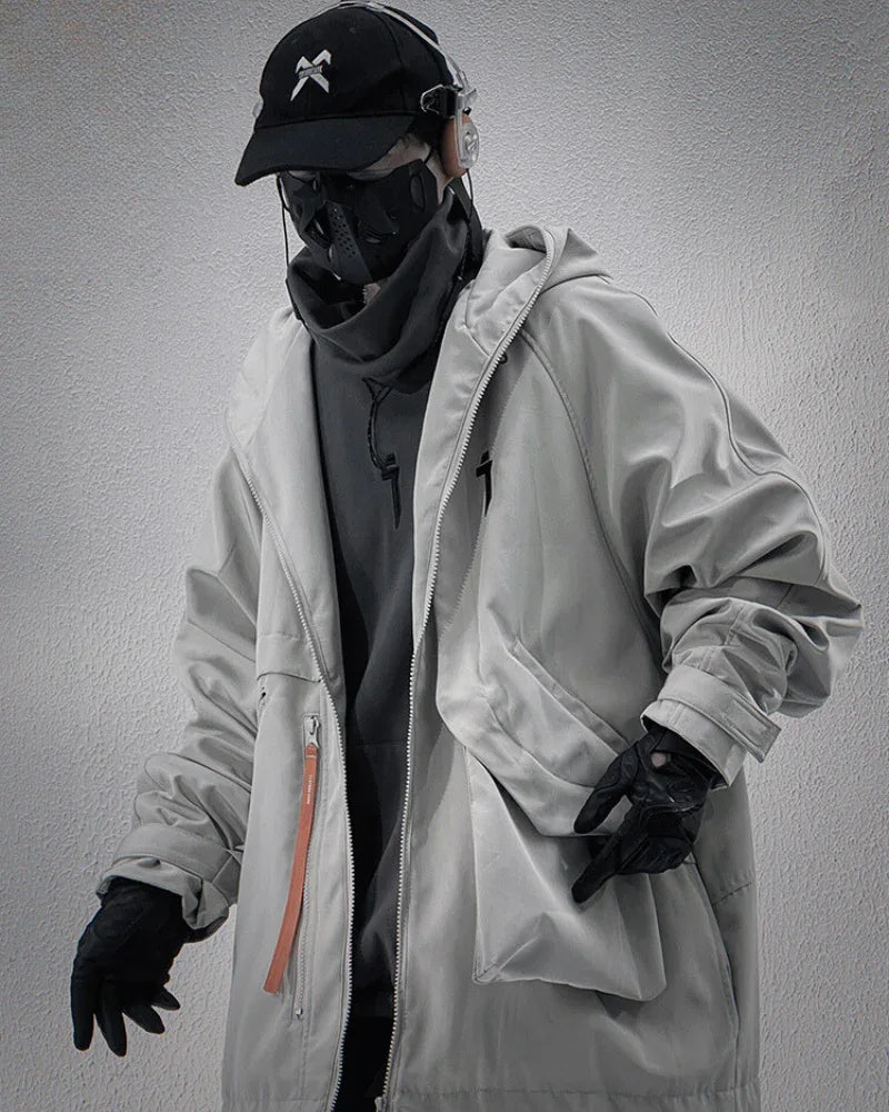 All-Season Tech Pocket Jacket - tech jacket - All-Season Tech Pocket Jacket for Versatile Wear