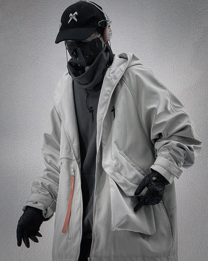 All-Season Tech Pocket Jacket - tech jacket - All-Season Tech Pocket Jacket for Versatile Wear
