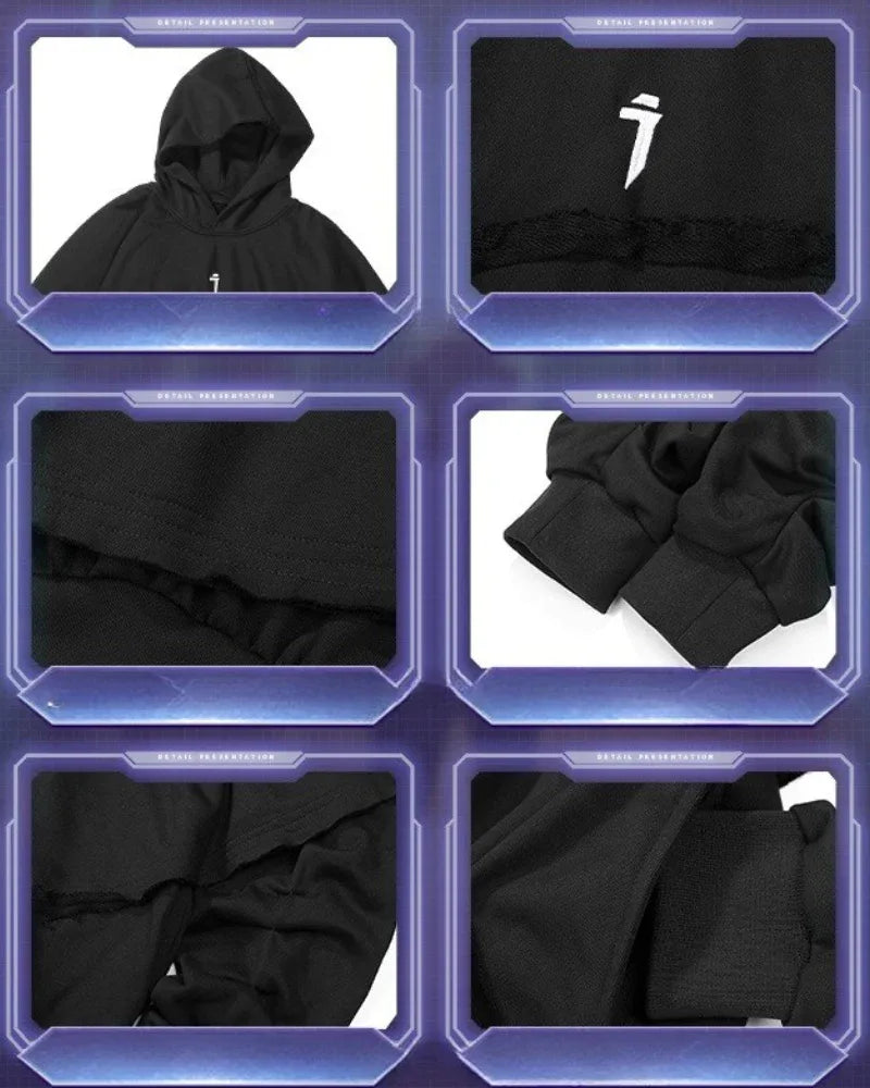 All-Season Unisex Cape Hoodie -  all-season hoodie - All-Season Unisex Cape Hoodie for Style & Comfort