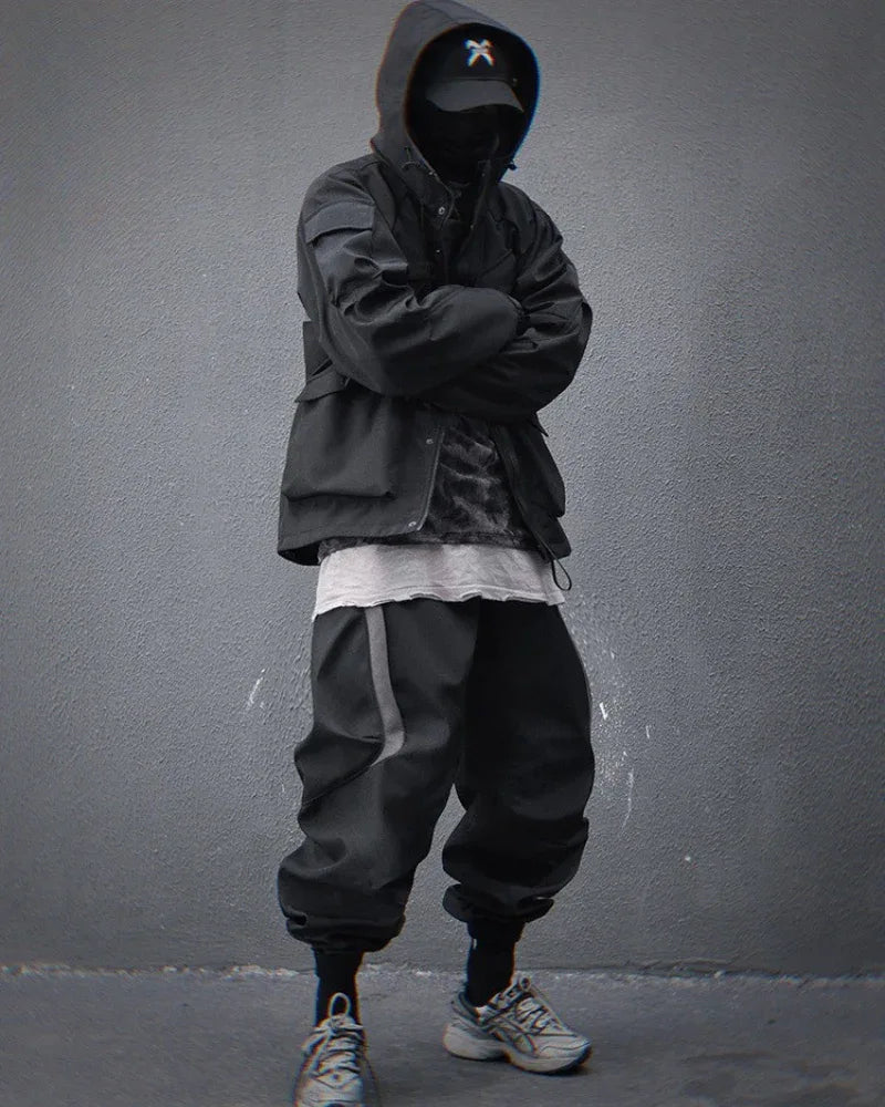 All-Season Unisex Hooded Coat - hooded coat - All-Season Unisex Hooded Coat with Pockets