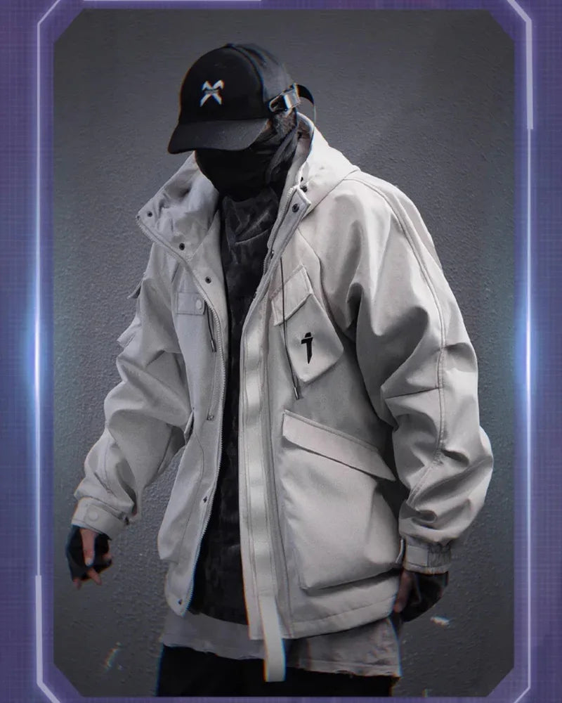 All-Season Unisex Hooded Coat -  stylish hooded coat - All-Season Unisex Hooded Coat with Pockets
