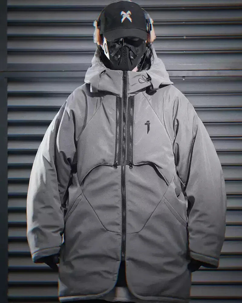 All-Season Warmth Hooded Jacket - durable winter wear - Warm Hooded Jacket for All Seasons Comfort