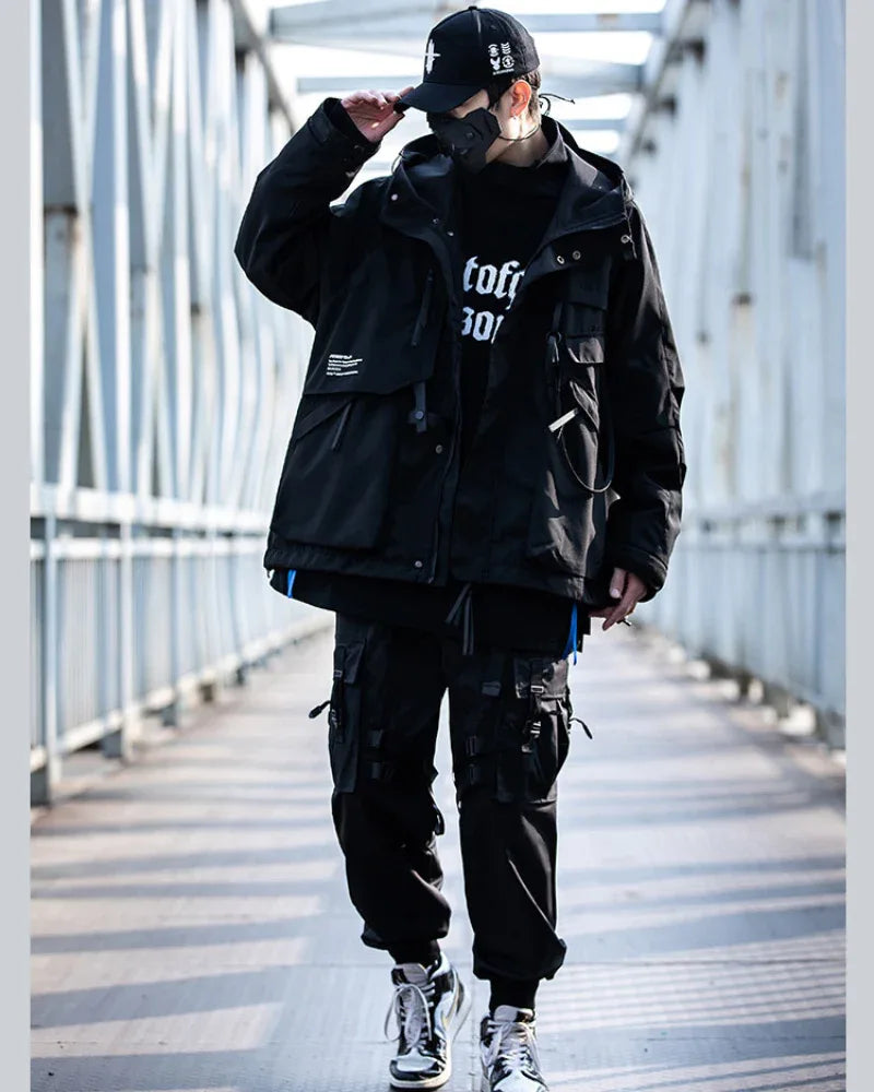 All-Weather 3-in-1 Jacket -  futuristic design jacket - Versatile 3-in-1 Jacket for All Weather Conditions