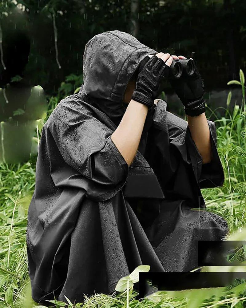 All-Weather 3L Rain Poncho - rain poncho - Lightweight All-Weather 3L Rain Poncho for Outdoors