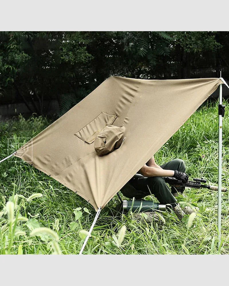 All-Weather 3L Rain Poncho -  compact poncho for camping - Lightweight All-Weather 3L Rain Poncho for Outdoors