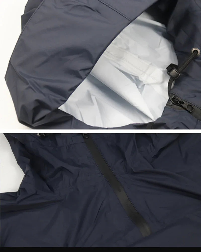 All-Weather 3L Rain Poncho -  outdoor gear - Lightweight All-Weather 3L Rain Poncho for Outdoors