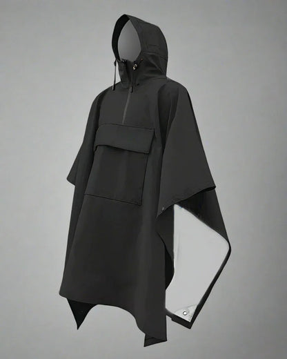 All-Weather 3L Rain Poncho - versatile rain poncho - Lightweight All-Weather 3L Rain Poncho for Outdoors