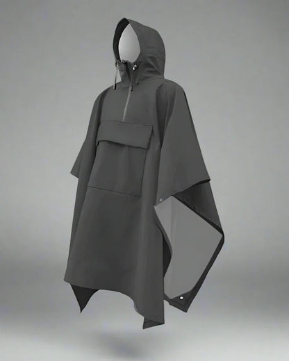 All-Weather 3L Rain Poncho - rain poncho - Lightweight All-Weather 3L Rain Poncho for Outdoors