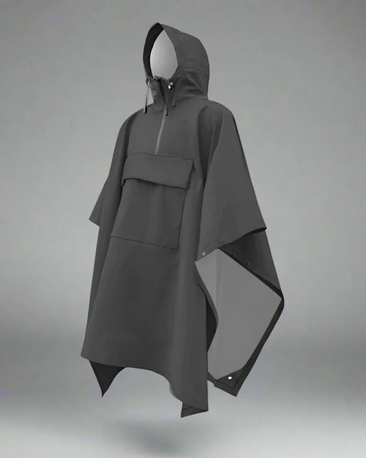 All-Weather 3L Rain Poncho - rain poncho - Lightweight All-Weather 3L Rain Poncho for Outdoors