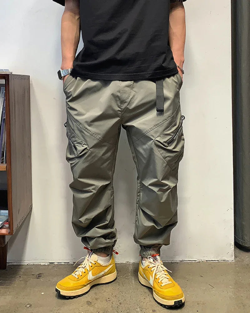 All-Weather Adventure Cargo Trousers - functional cargo pants - All-Weather Cargo Trousers for Outdoor Comfort