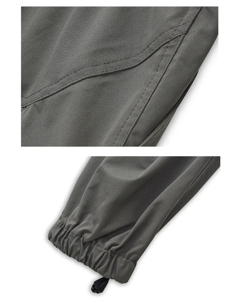All-Weather Adventure Cargo Trousers - functional cargo pants - All-Weather Cargo Trousers for Outdoor Comfort