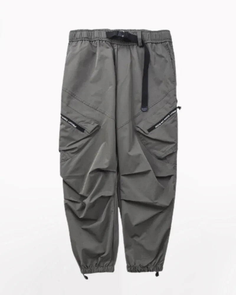 All-Weather Adventure Cargo Trousers -  techwear - All-Weather Cargo Trousers for Outdoor Comfort
