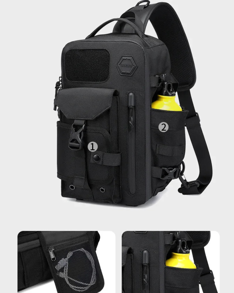 All-Weather Adventure Chest Pack -  comfortable chest pack - Waterproof All-Weather Adventure Chest Pack