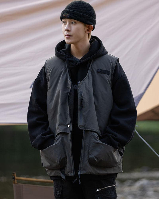 All-Weather Adventure Vest - adventure vest - Lightweight Insulated Winter Adventure Vest