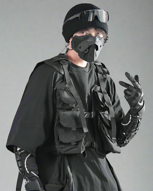 All-Weather Cycling Cargo Vest - cycling vest - All-Weather Cycling Cargo Vest for Outdoor Activities