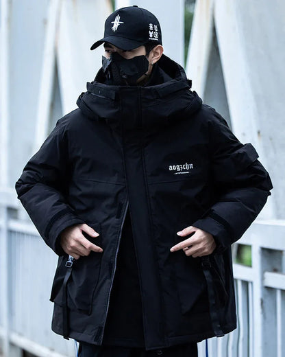All-Weather Fish Mouth Jacket -  black jacket - All-Weather Fish Mouth Jacket for Urban Style
