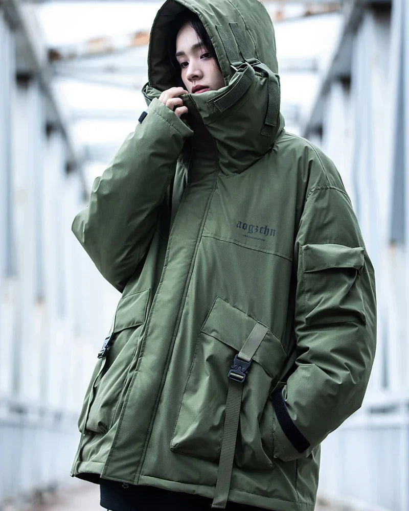 All-Weather Fish Mouth Jacket -  comfortable winter wear - All-Weather Fish Mouth Jacket for Urban Style