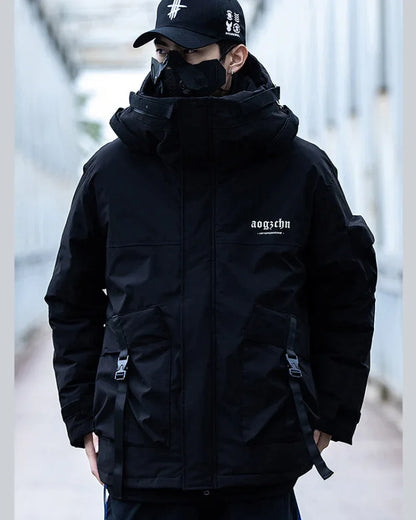 All-Weather Fish Mouth Jacket -  techwear jackets - All-Weather Fish Mouth Jacket for Urban Style