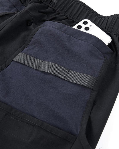 All-Weather Quick-Dry Cargo Shorts -  elastic waistband shorts - Quick-Dry Cargo Shorts for Summer Comfort