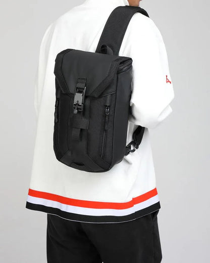 All-Weather Sling Backpack -  multiple pockets backpack - Waterproof Sling Backpack for All-Weather Use