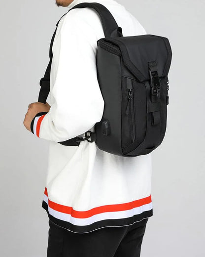 All-Weather Sling Backpack -  outdoor bag - Waterproof Sling Backpack for All-Weather Use