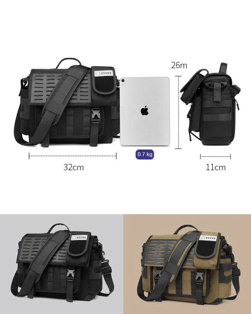 All-Weather Sling Bag Masterpiece -  adjustable strap bag - Waterproof Oxford Sling Bag for Daily Use