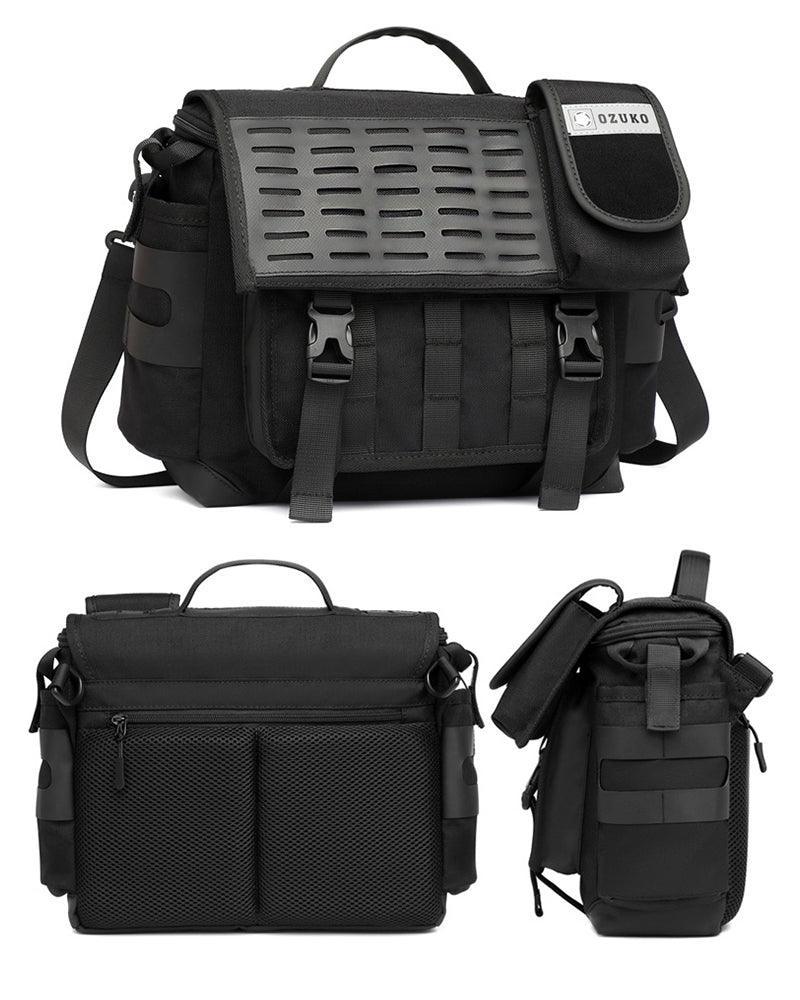 All-Weather Sling Bag Masterpiece - waterproof messenger bag - Waterproof Oxford Sling Bag for Daily Use