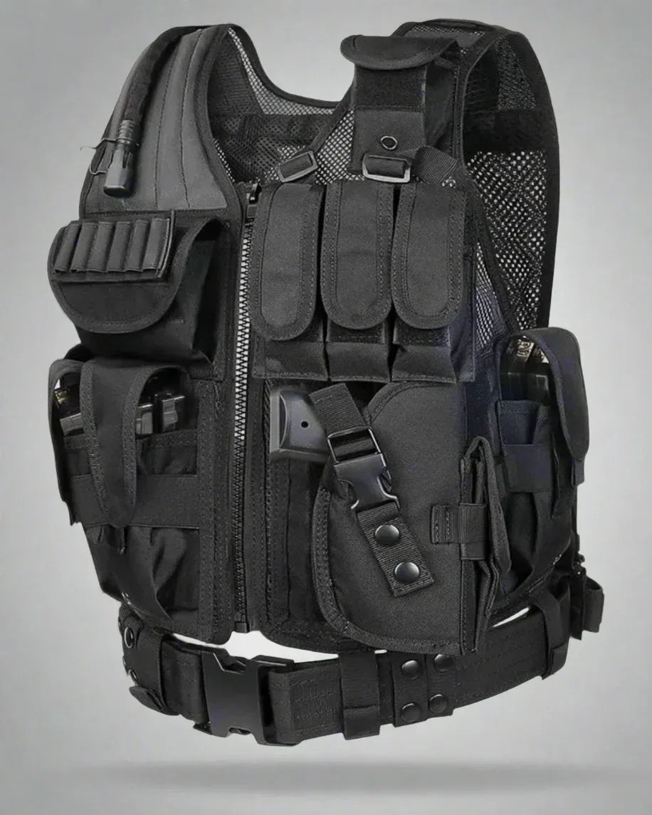 All-Weather Tactical Combat Vest - adjustable tactical vest - All-Weather Tactical Combat Vest for All Adventures