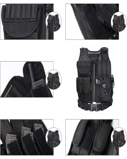All-Weather Tactical Combat Vest -  durable combat vest - All-Weather Tactical Combat Vest for All Adventures