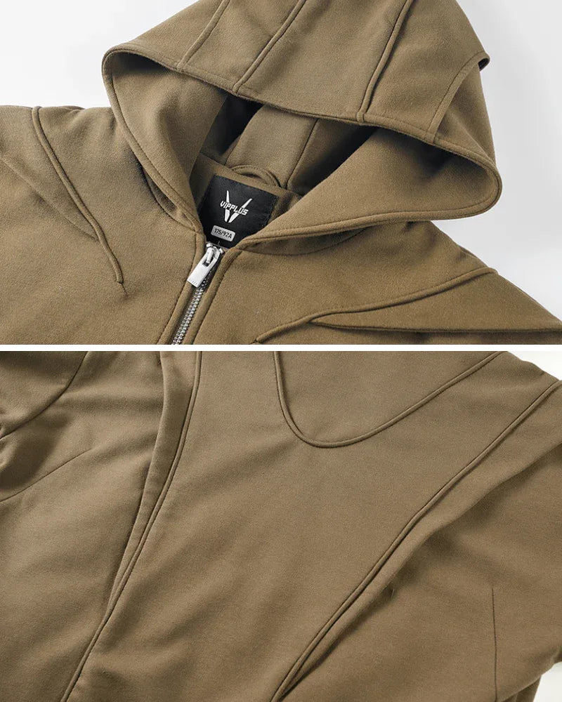 All-Weather Tactical Zip Hoodie -  versatile zip hoodie - Tactical Zip Hoodie for Everyday Urban Style