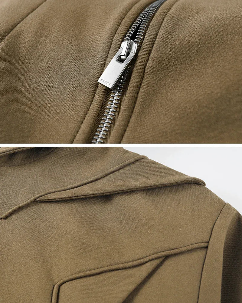 All-Weather Tactical Zip Hoodie -  zip-up hoodie - Tactical Zip Hoodie for Everyday Urban Style