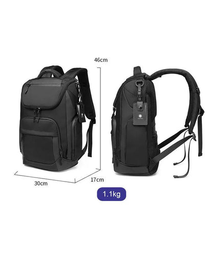 All-Weather Tech Backpack -  outdoor gear - Durable Water-Repellent Tech Backpack