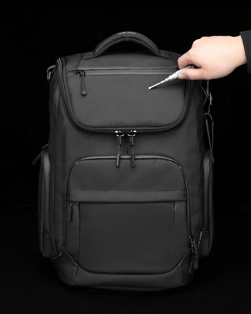 All-Weather Tech Backpack -  urban adventure bag - Durable Water-Repellent Tech Backpack