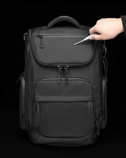 All-Weather Tech Backpack -  urban adventure bag - Durable Water-Repellent Tech Backpack