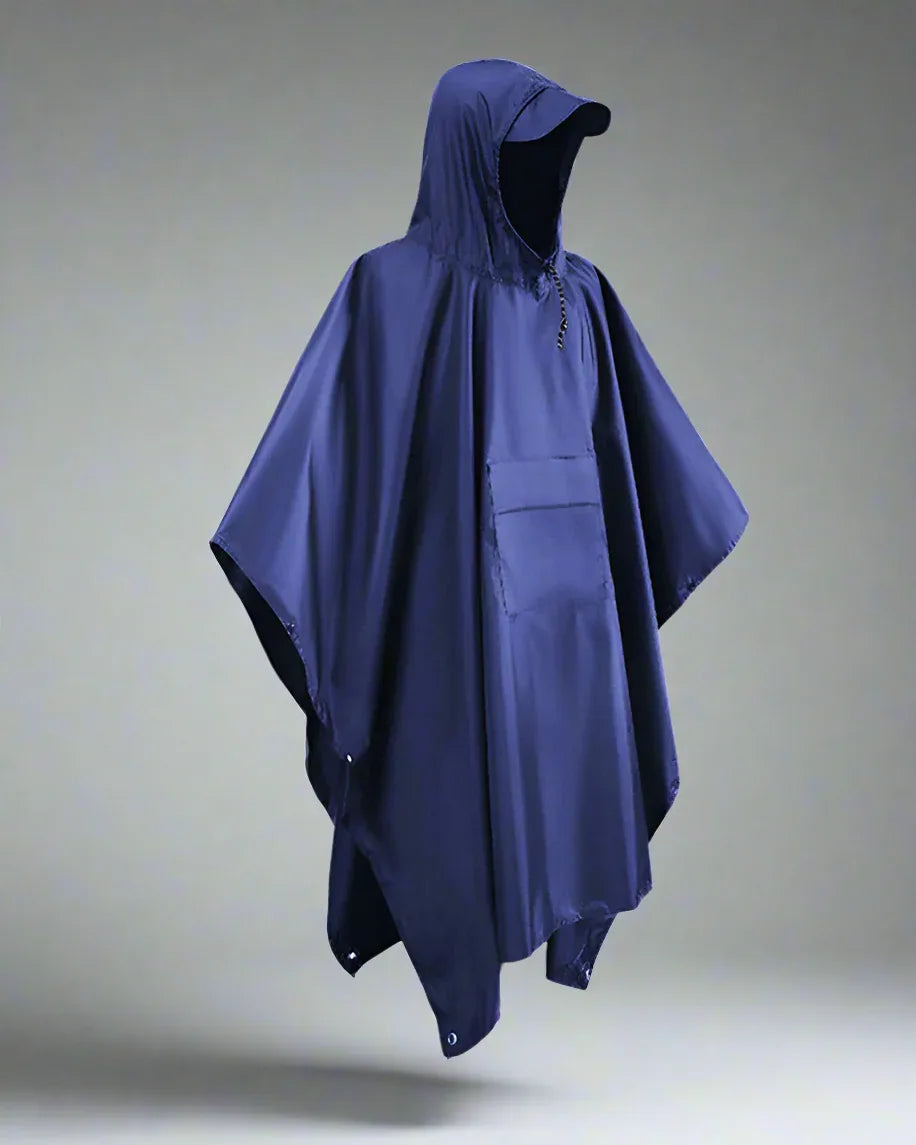 All-Weather Tech Rain Cover -  lightweight rain gear - Water-Resistant Rain Poncho for Outdoor Use