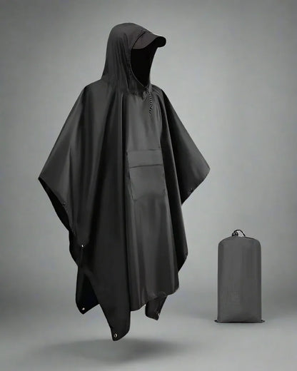 All-Weather Tech Rain Cover -  outdoor gear - Water-Resistant Rain Poncho for Outdoor Use