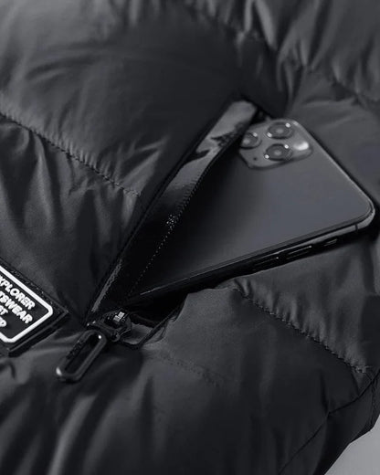 All-Weather Tech Winter Jacket -  futuristic design jacket - Tech-Inspired Winter Jacket for Urban Living