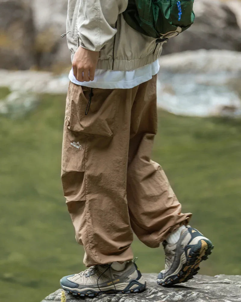 All-Weather Trekking Cargo Pants -  urban style - All-Weather Cargo Pants for Outdoor Activities